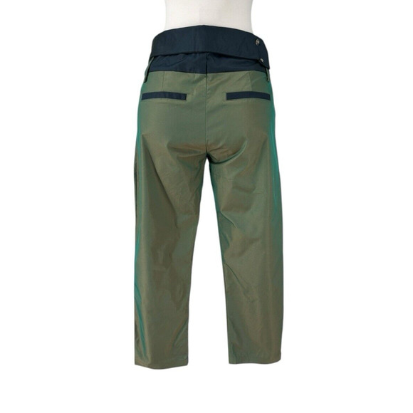 Elf Sack Pants Women’s Large Up Market Modern Luxury Pleated Ankle - Picture 3 of 14